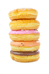 A stack of donuts