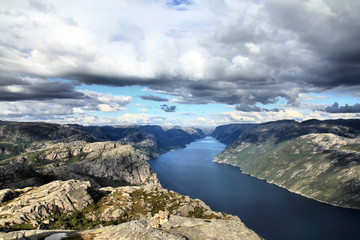 Fototapeta na wymiar Norway fjord