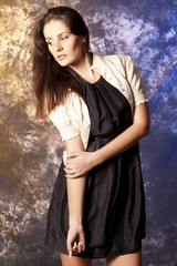 Fototapeta premium Portrait of beautiful young woman