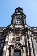 Fototapeta na wymiar Dresden Kościół Krzyża