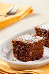 Castagnaccio, Traditional Italian Cake Made from Chestnuts