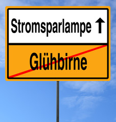 Stromsparlampe