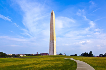 Washington Monument in Washington DC