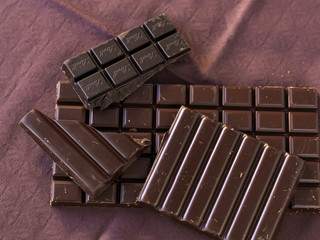 Tablettes de chocolat 