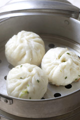 Brioches asiatiques au porc