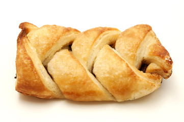 Chocolate-filled braid