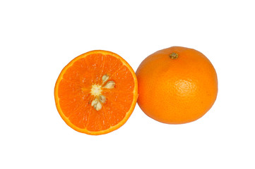 One and half oranges