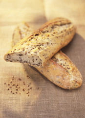 Pain aux graines de lin