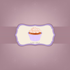 Cupcake With Cream