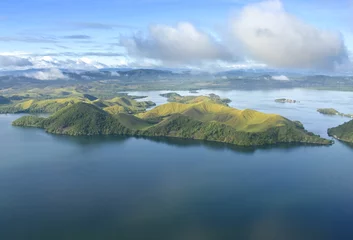 Rollo Ozeanien Luftbild der Küste von Neuguinea