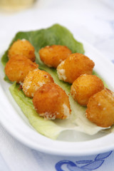 Boulette de fromage frit