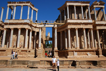 Fototapeta premium Roman theater stage
