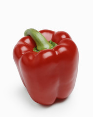 Poivron rouge détourable