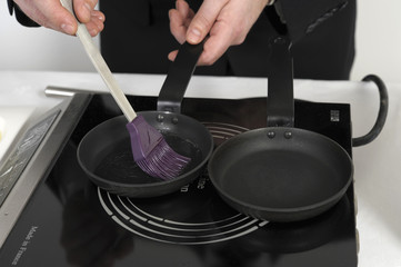 Animation de buffet avec préparation de pancakes