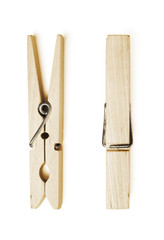Wooden clothes pin