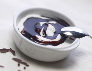 yaourt chocolat frais