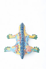 Ceramic colored dragon