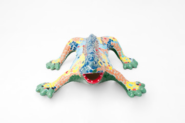 Ceramic colored dragon