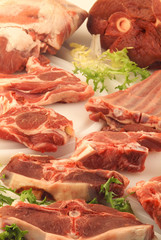 assortiment de viandes à griller