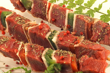 brochettes de boeuf pour grillades