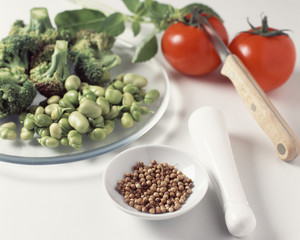  papillotes de légumes aux tomates