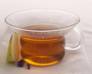 Infusion pomme et fleur de mauve