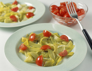  carpaccio de poireaux