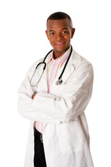 Happy smiling doctor physician