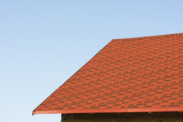 roof  and  blue sky