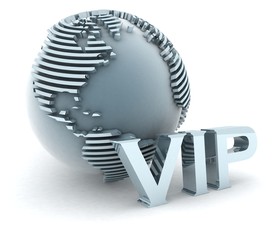 3d VIP globe