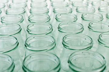 Lots of empty jars background © Arpad Nagy-Bagoly