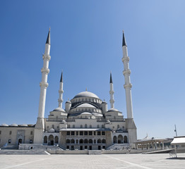 Fototapeta na wymiar Kocatepe Mosche Ankara