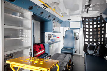Ambulance Interior © Tyler Olson