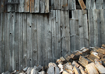 Holzschuppen