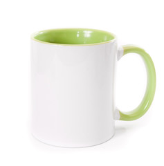 white mug