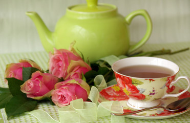 a cap of tea