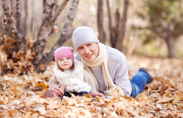 family in the park