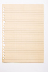 Naklejka premium Lined Paper