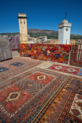 Moroccan carpets, Fes, Morocco (1).