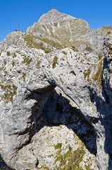 Fototapeta na wymiar Alpi Apuane, l'Arco Naturale del M. Forato 2