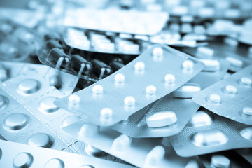 Packs of pills