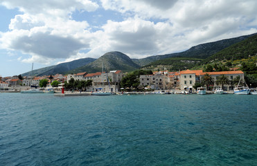 Obraz premium Bol na wyspie Brač - port