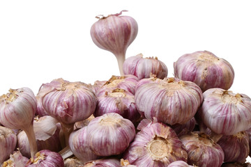 Heap of garlic
