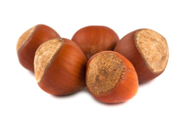 Five hazelnuts