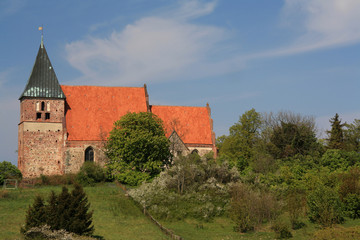 St. Pauli Kirche in Bobbin auf Rügen