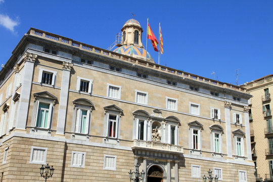 Palau de la Generalitat Barcelona Catalonia Spain