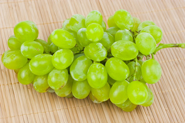 Bunch of ripe grapes