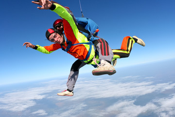 Obraz na płótnie Canvas Skydiving photo