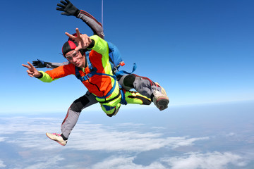 Plakat Skydiving photo