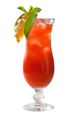 fruit citrus tropical cocktail